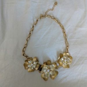 Park Lane 3 flower statement necklace